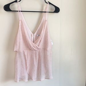 Express sparkle tank top